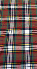 Load image into Gallery viewer, Red Green Buffalo Plaid Flannel Fabric by the Yard | Soft Cotton Blend
