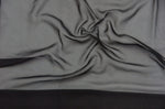 Load image into Gallery viewer, Black 60” Wide Chiffon Fabric – Sheer, Lightweight &amp; Flowing Material for Sewing, Draping Event Décor
