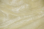 Load image into Gallery viewer, Ivory Velvet Panne Velour Stretch Fabric 60 Wide  By yard
