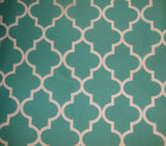 Load image into Gallery viewer, Moroccan Aqua Waterproof Outdoor fabric 60" wide per yard
