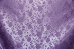 Load image into Gallery viewer, Lavender Jacquard fabric Satin Floral 58" wide per yard
