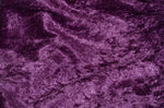 Load image into Gallery viewer, Panne Velvet Crushed Backdrop Velour Stretch Fabric 60 Wide Plum By yard Photos, Draping, Curtains, Appeal Dresses 100% POLYESTER
