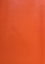 Load image into Gallery viewer, Vinyl faux leather,Orange Perforated- upholstery fabric per yard ships folded
