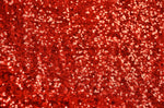 Load image into Gallery viewer, 5 yards Sequins Dress Gowns Mini Disc Glitz Sequin Spandex Fabric - Red - 54"/54" Wide  Dress Craft
