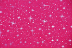 Load image into Gallery viewer, Star sparkle Bursts Sheer Organza Fuchsia 58 Inch Wide Fabric
