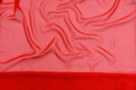 Load image into Gallery viewer, Red Chiffon Sheer fabric 60" Wide  By The yard
