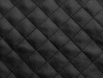 Load image into Gallery viewer, Suede Black Quilted auto headliner headboard fabric Foam Backing Upholstery 58" Wide
