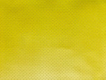 Load image into Gallery viewer, Yellow Perforated vinyl commercial upholstery fabric by the yard ships FOLDED
