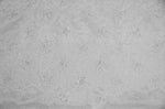 Load image into Gallery viewer, Sparkle Organza white Embroidery Draping Craft Wedding Party Decor Fabric dress  Sequins by yard 58"
