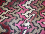 Load image into Gallery viewer, Velvet Amethyst  Wave Embossed Raised Velvet upholstery Drapery Fabric yard

