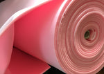 Load image into Gallery viewer, Pink Sew foam Upholstery first quality 1/4" craft Padding W/Scrim Backing  54" wide Automotive  Office Furniture Residential Business
