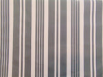 Load image into Gallery viewer, Outdoor Striped GRAY Waterproof Canvas fabric 60" Wide Sold By the Yard

