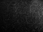 Load image into Gallery viewer, Vinyl leather faux Black Western Embossed Floral Faux Leather vinyl fabric per yard 54" Wide
