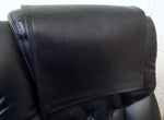 Load image into Gallery viewer, Black Faux leather Ford vinyl Sofa Loveseat Chaise Theater Seat, RV Cover, Chair Caps Headrest Pad, Recliner Head Cover, Furniture Protector

