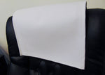Load image into Gallery viewer, Vinyl, White Champion, 14x30, Sofa, Loveseat, Chaise, Theater Seat, RV Cover, Chair Caps, Headrest Pad, Recliner  Cover, Furniture Protector
