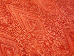 Load image into Gallery viewer, GEO GARDEN RED Sequin Mesh Polyester Large Print Fancy Elegant Fabric By the Yard 55 " Wide
