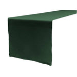 Load image into Gallery viewer, Poly poplin Table runner 14x108 inch surge clean look made in USA

