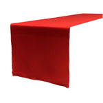 Load image into Gallery viewer, Poly poplin Table runner 14x108 inch surge clean look made in USA
