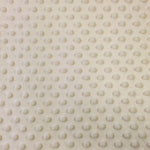 Load image into Gallery viewer, Ivory Minky dimple dot soft fabric BY THE YARD 60 " Wide
