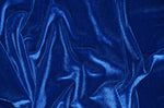 Load image into Gallery viewer, ROYAL BLUE two way stretch velvet spandex apparel drapery fabric 60" Wide
