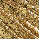 Load image into Gallery viewer, Sequin Mini Disc Glitz, Gold Mesh 54" Wide By The Yard
