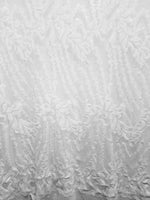 Load image into Gallery viewer, SUTRA ,WHITE, Big Print, Sequin, 4-way Stretch, Fabric 54" Sold By the Yard
