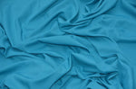 Load image into Gallery viewer, Turquoise Polyester poplin Fabric  By The Yard 58"/60
