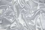Load image into Gallery viewer, Charmeuse Satin polyester fabric 60" Wide White Solid Silky Shinny by the yard
