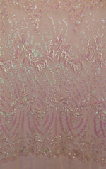 Load image into Gallery viewer, SUTRA , Iridescent , Big Print, Sequin, 4-way Stretch, Fabric 54" Sold By the Yard
