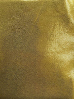 Load image into Gallery viewer, 4-Way Stretch gold Mystique Spandex  Fabric by the yard 60 " Wide
