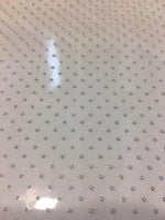 Load image into Gallery viewer, 6 Gauge Perforated Transparent Plastic Vinyl 54 Inch Wide Fabric By the Yard
