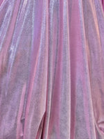 Load image into Gallery viewer, 4-Way Stretch light pink Mystique Spandex  Fabric by the yard 60 " Wide
