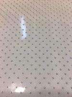 Load image into Gallery viewer, 10 Gauge Perforated Transparent Plastic Vinyl 54 Inch Wide Fabric By the Yard
