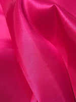 Load image into Gallery viewer, Taffeta fuchsia fabric  58” wide the Yard
