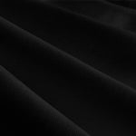 Load image into Gallery viewer, Black 50 Yard Bolt Poly cotton , 58" wide great for blouses, uniforms, shirts, Clothing, Shirts
