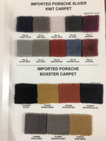 Load image into Gallery viewer, Porsche Sliver knit  and Boxter imported Carpet Fabric for Automotive Upholstery - Sold by the yard
