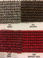 Load image into Gallery viewer, Authentic German Wool Square Woven automotive Carpet 65 inch wide, polyester/latex backed,
