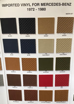 Load image into Gallery viewer, Faux leather upholstery marine automotive hospitality restoration  seats damage interior vinyl Diy projects Mercedes Benz 1972-1980
