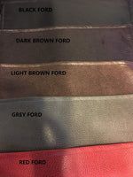 Load image into Gallery viewer, Peanut Upholstery pebble Ford Faux Leather Vinyl fabric per yard
