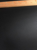 Load image into Gallery viewer, Faux Leather fabric 54" Wide Black Diamond semi perforated sold by the yard
