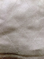 Load image into Gallery viewer, Suede Faux Platinum none foam backed Quilted auto headliner fabric Upholstery 58" Wide
