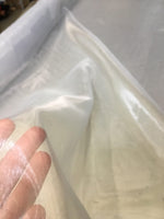 Load image into Gallery viewer, 10 yards Silver Mirror Organza  sheer fabric polyester 58" wide
