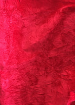 Load image into Gallery viewer, Light Red Crushed Velvet distressed wrinkled upholstery drapery Fabric BY THE YARD 58" Wide
