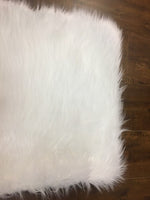 Load image into Gallery viewer, Furry Shaggy Faux Fur Table Runner table linen, holiday decor, home decor 12x108 inches
