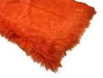 Load image into Gallery viewer, 5' x 8' New Premium Orange Shag Fur Area Rug Nursery Room Decor Home Accents shaggy Contemporary Modern Shag Carpet Throw Rug
