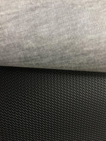 Load image into Gallery viewer, Faux Leather fabric 54" Wide Black Diamond semi perforated sold by the yard
