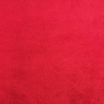 Load image into Gallery viewer, Red solid Soft  cuddly fabric by THE YARD 60” wide
