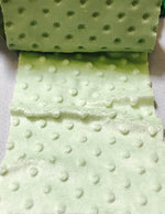 Load image into Gallery viewer, SAGE Soft  Dimple Dot faux Fur fabric for Bedding, drapery, costume, decor, By THE YARD
