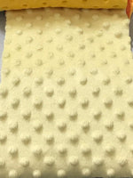 Load image into Gallery viewer, Banana Minky dimple dot soft fabric BY THE YARD 60 " Wide
