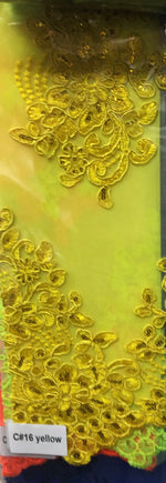 Load image into Gallery viewer, Floral lace Fabric Sold By The Yard perfect for apparel and much more-Natalie
